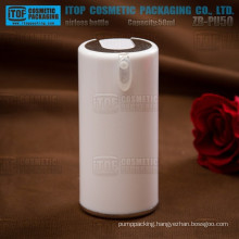 ZB-PU50 50ml thick acrylic material press lotion pump beautiful round acrylic cosmetic airless bottle